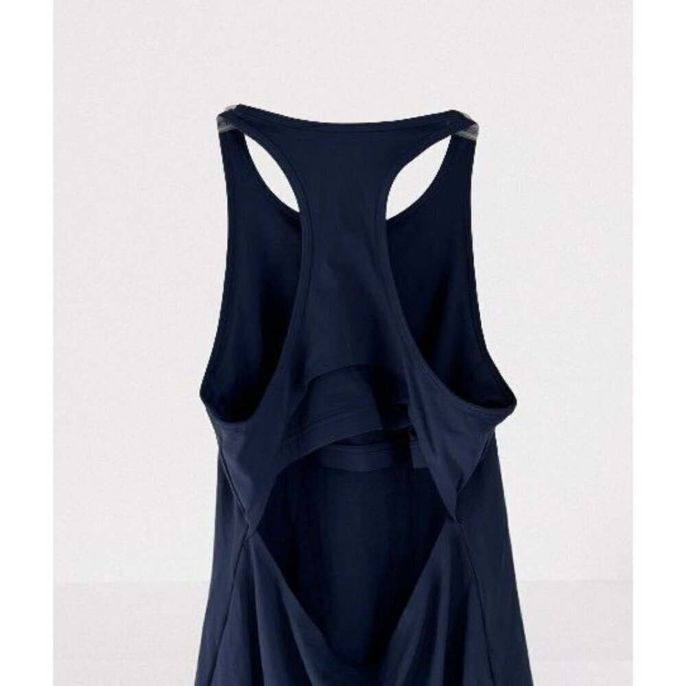 Outdoor Voices Doubles Dress Athletic Yoga Tennis Navy Blue Athletic Workout - Picture 3 of 7